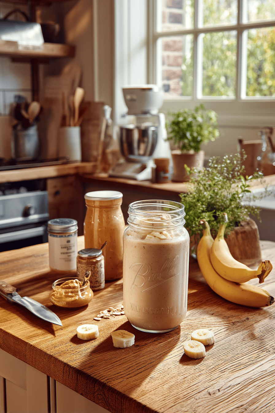 Peanut Butter Banana Smoothie