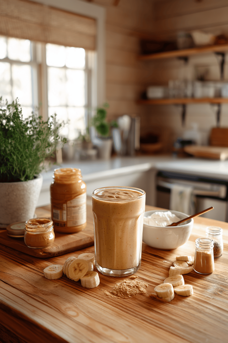 Peanut Butter Banana Smoothie