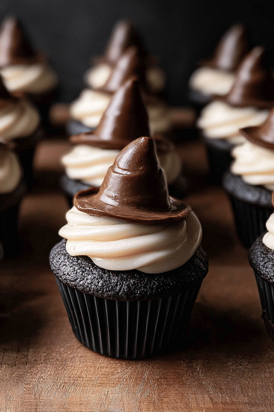 black cocoa cupcakes