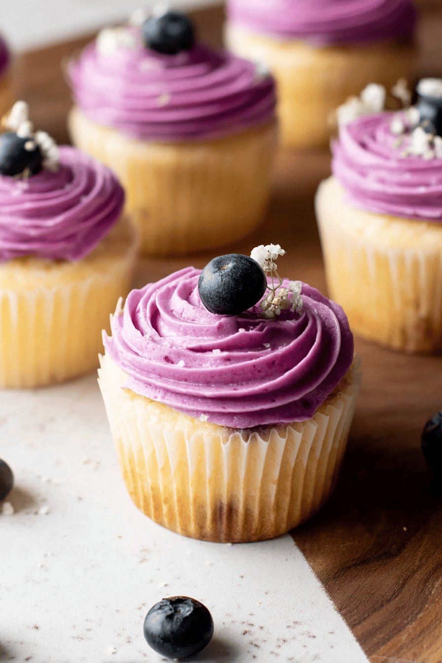 blueberry lemon cupcakes