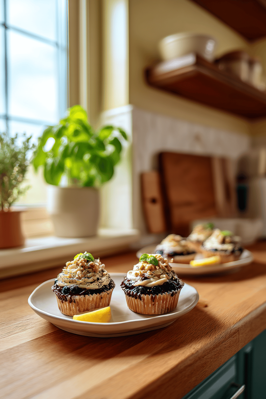 blueberry lemon cupcakes