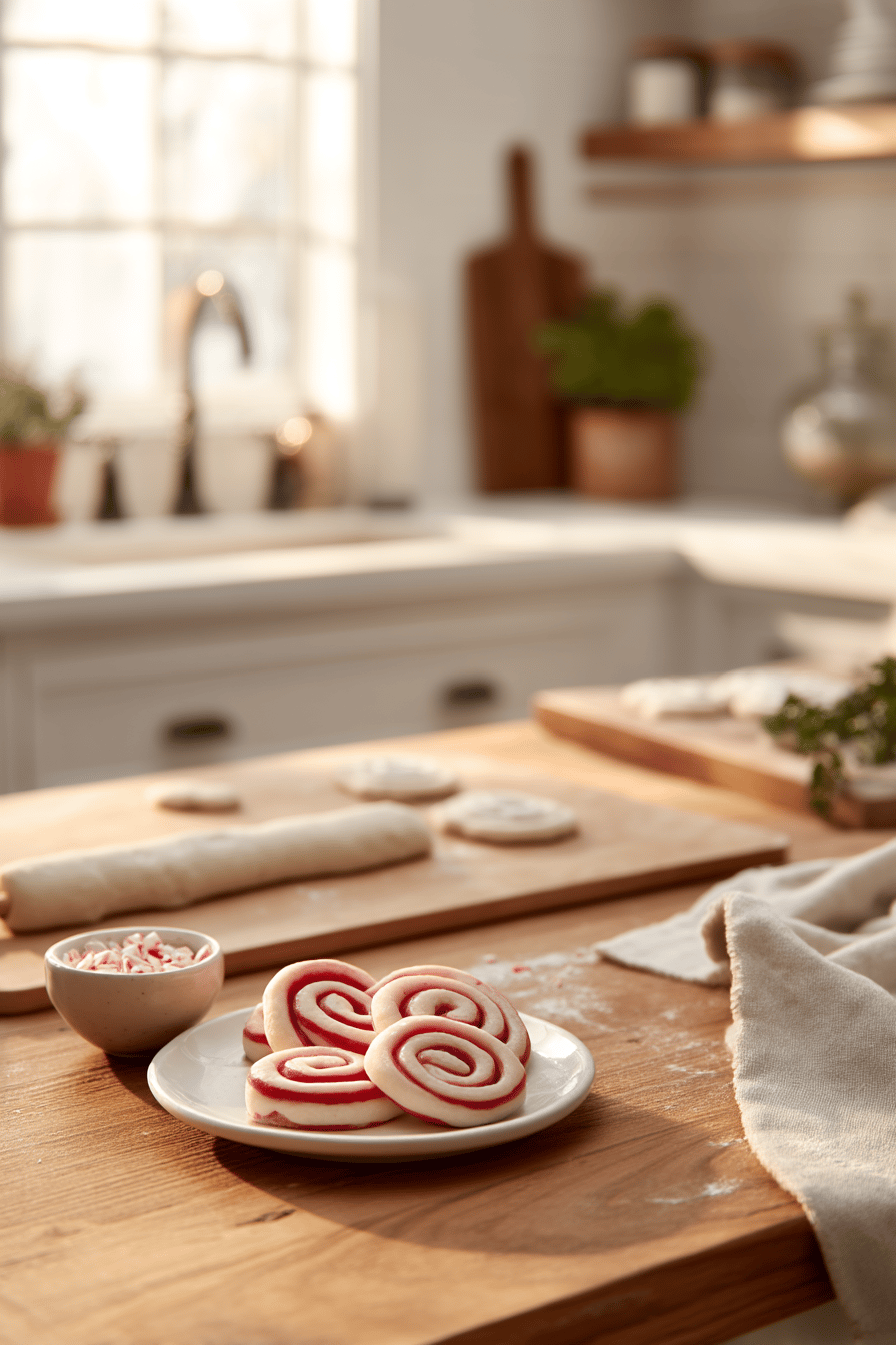 candy cane cookies