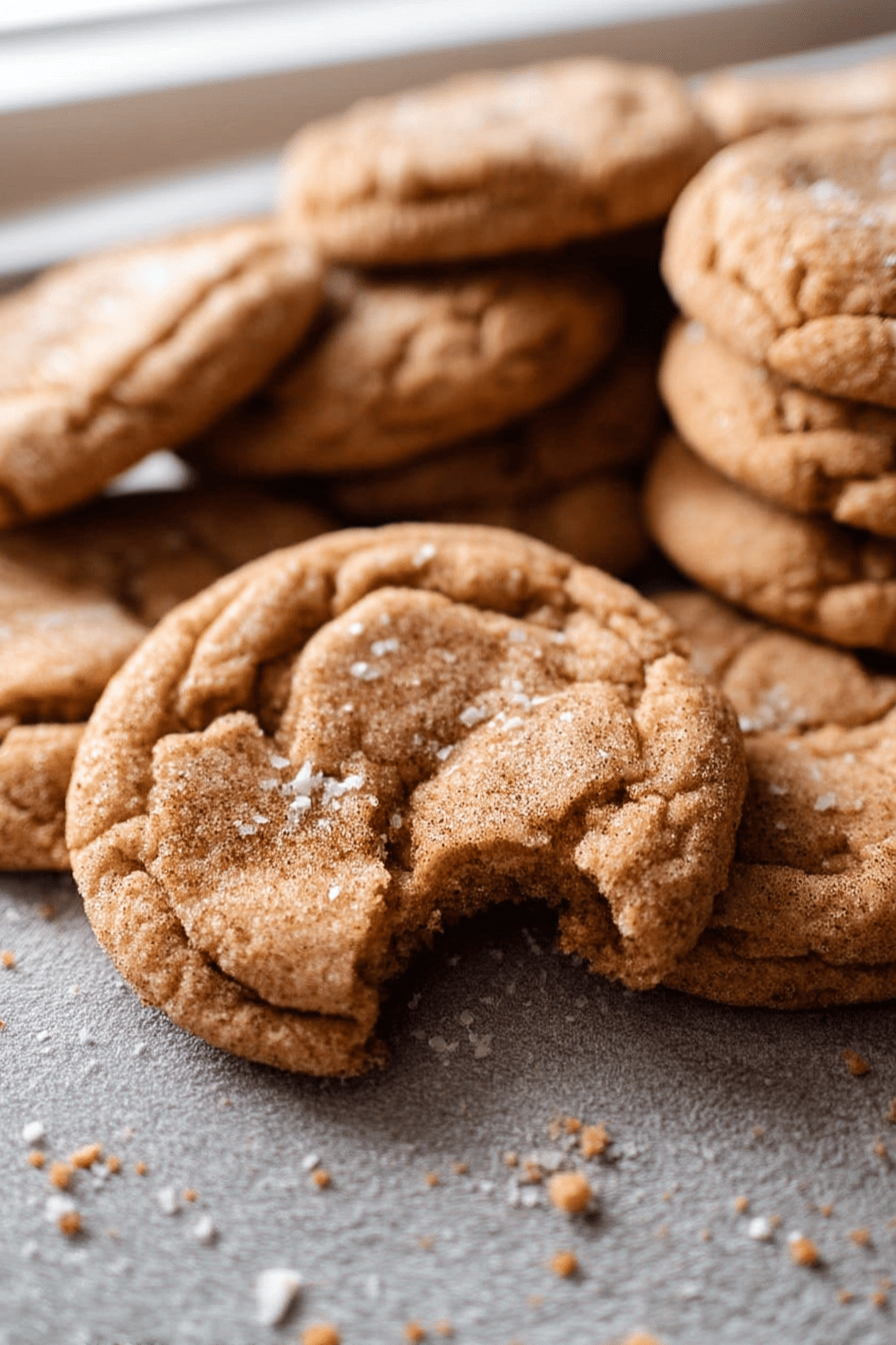 chewy snickerdoodle cookies