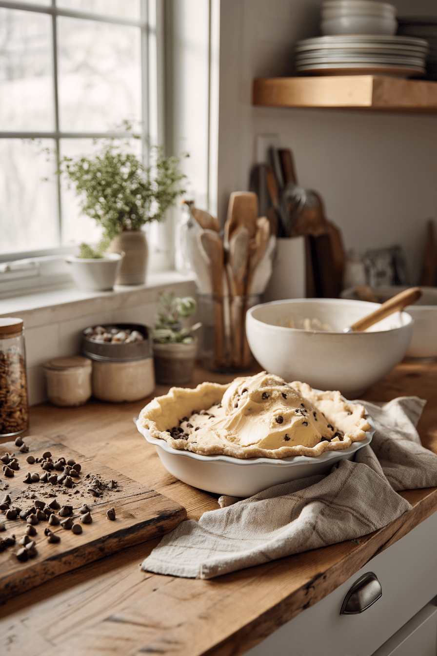 chocolate chip cookie pie