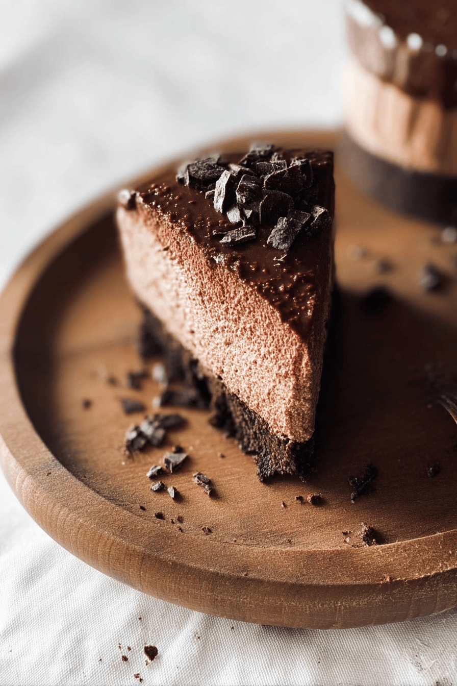 chocolate mousse cake