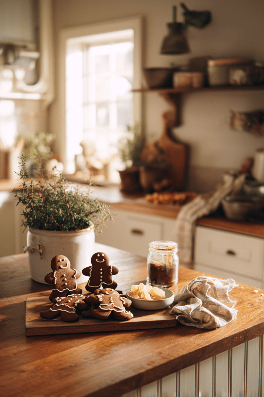 chubby gingerbread man cookies