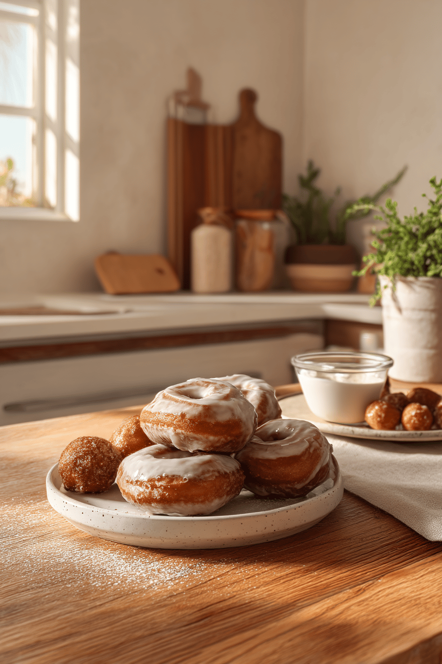 cinnamon roll donuts