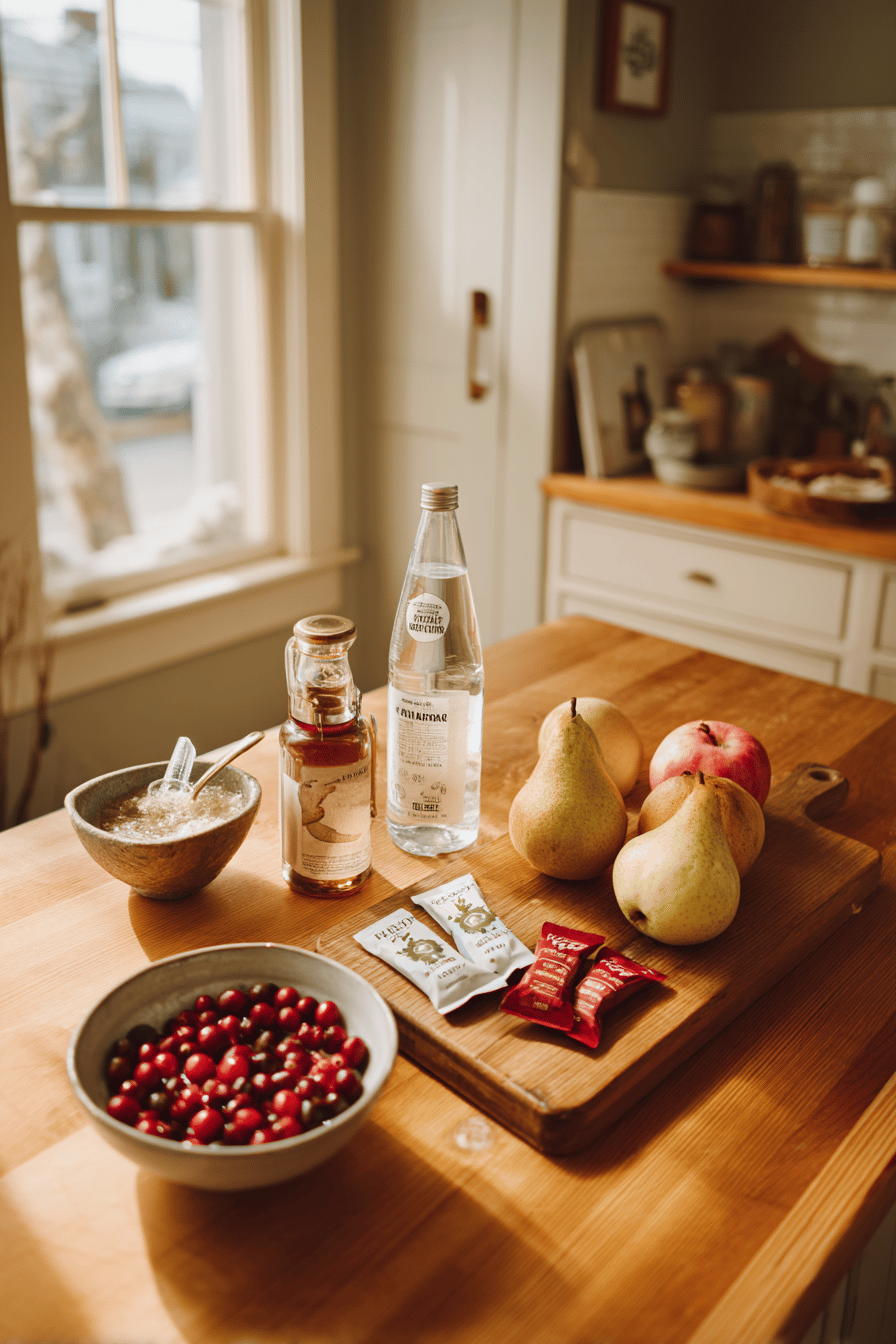cranberry apple mocktail
