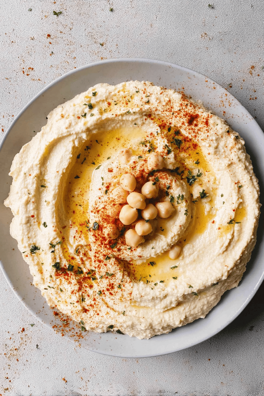 creamy hummus recipe