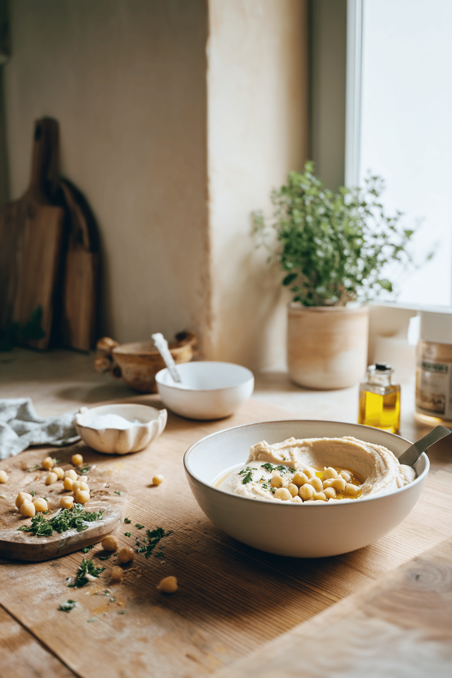 creamy hummus recipe
