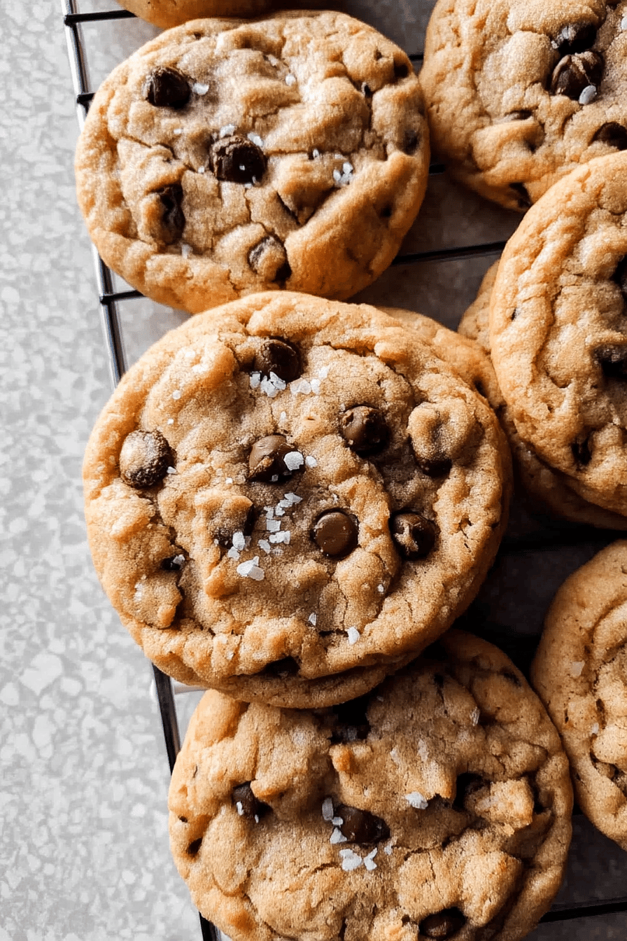eggless chocolate chip cookies