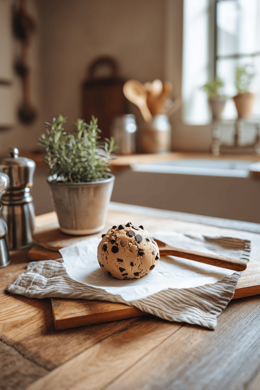 giant chocolate chip cookie