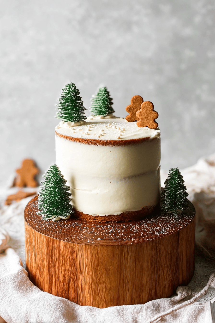 gingerbread layer cake