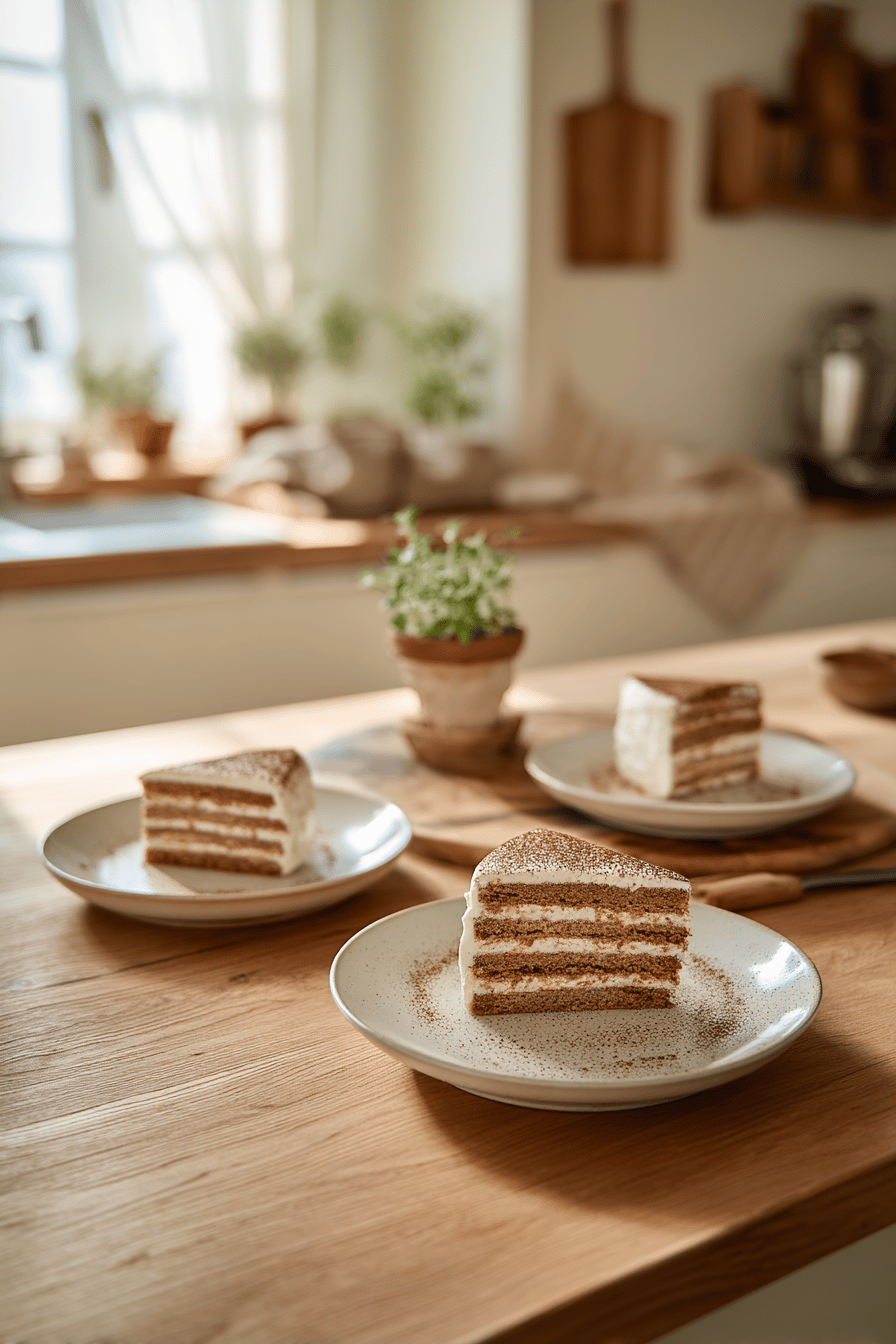 gingerbread layer cake