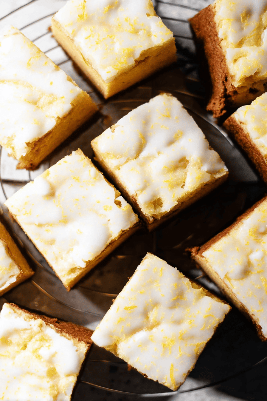 lemon brownies