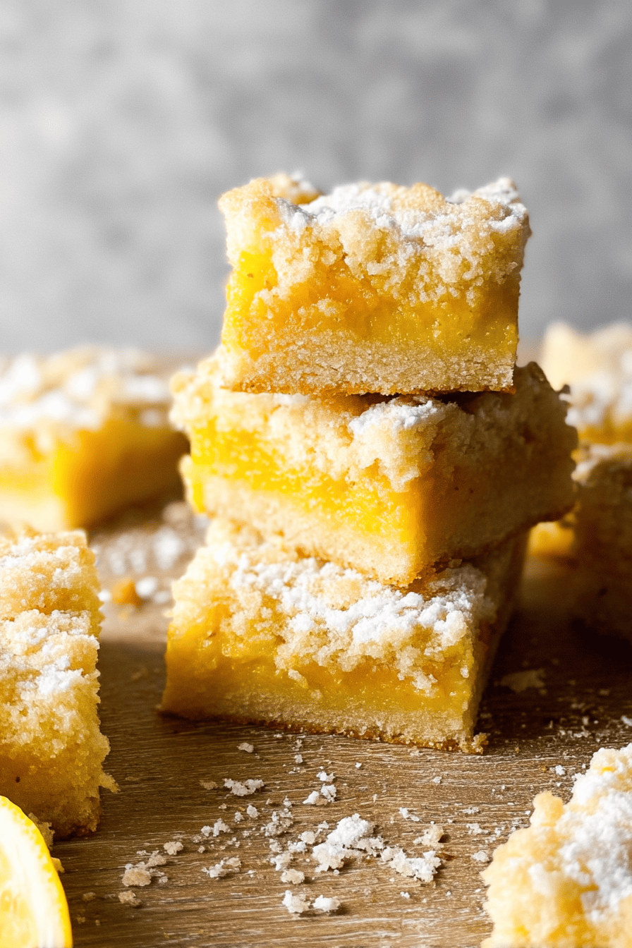 lemon cookie bars