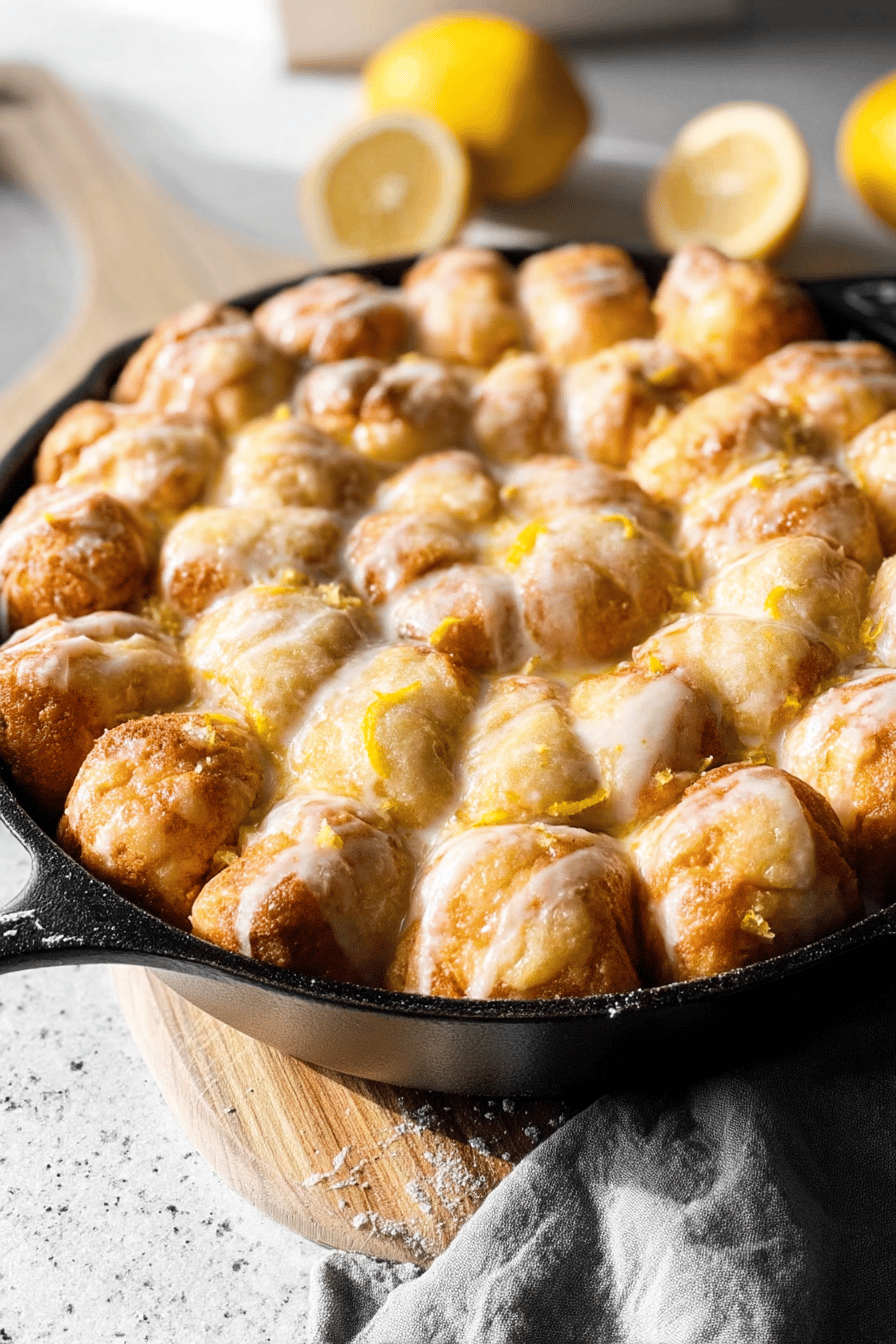 lemon monkey bread
