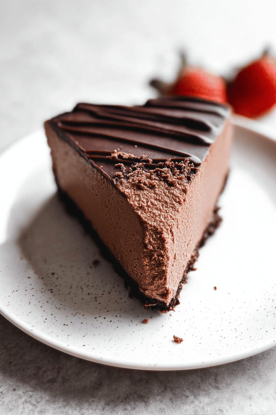 no bake chocolate cheesecake