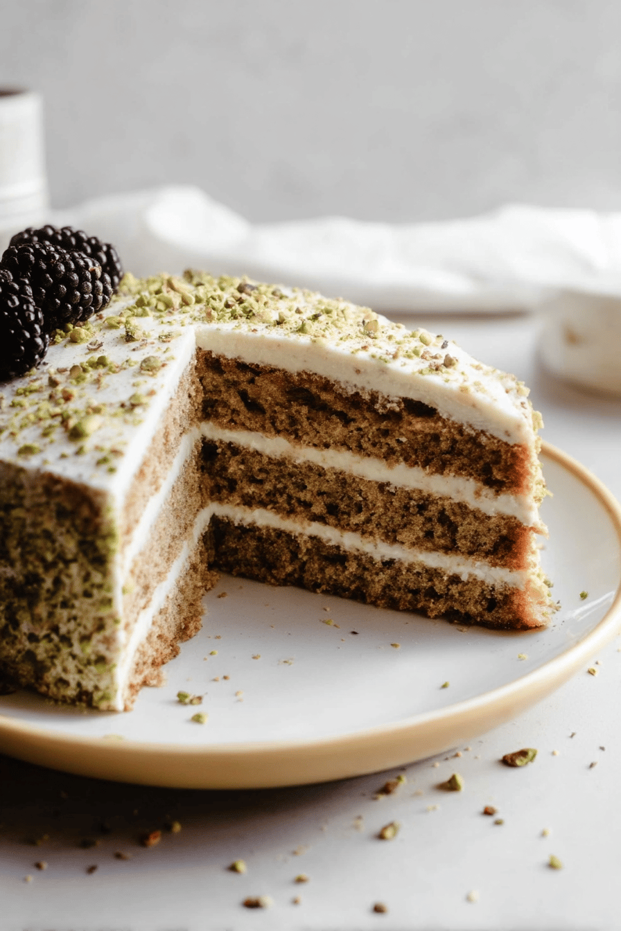 pistachio cake
