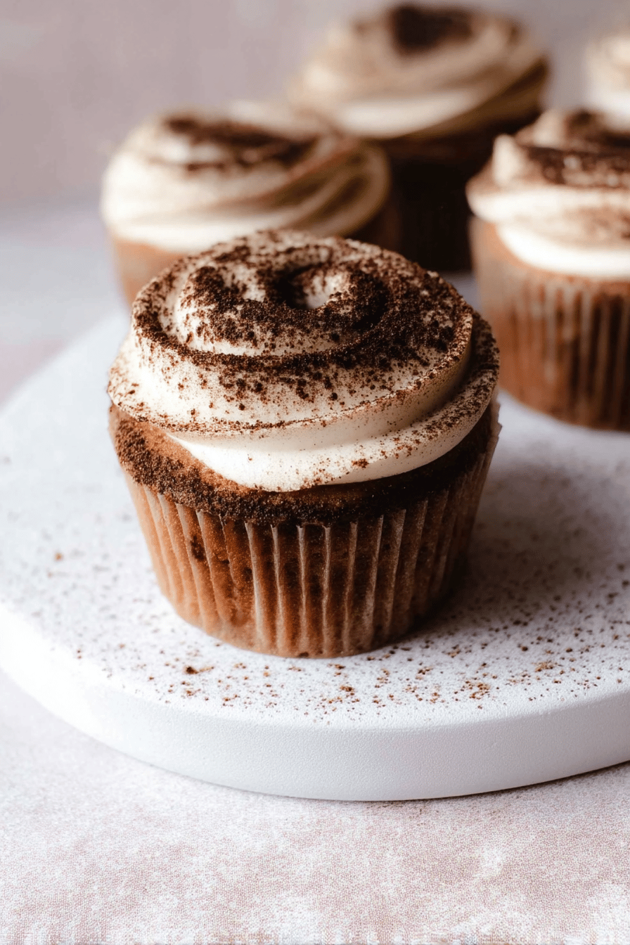 tiramisu cupcakes