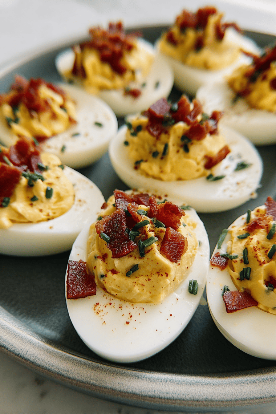 Bacon Deviled Eggs Recipe