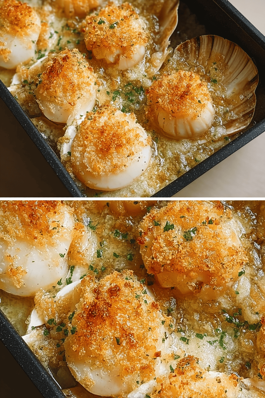 Baked Scallops
