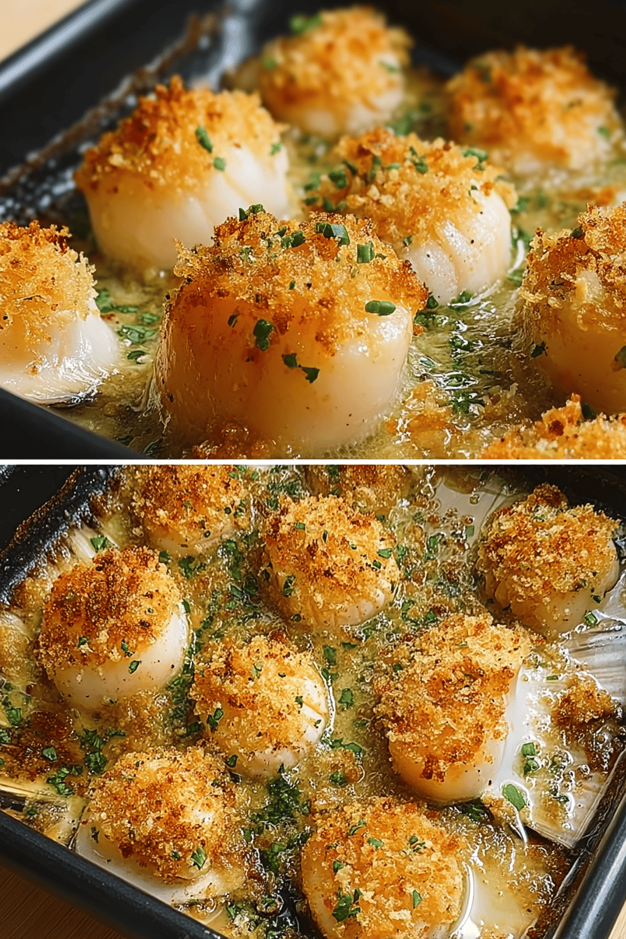 Baked Scallops