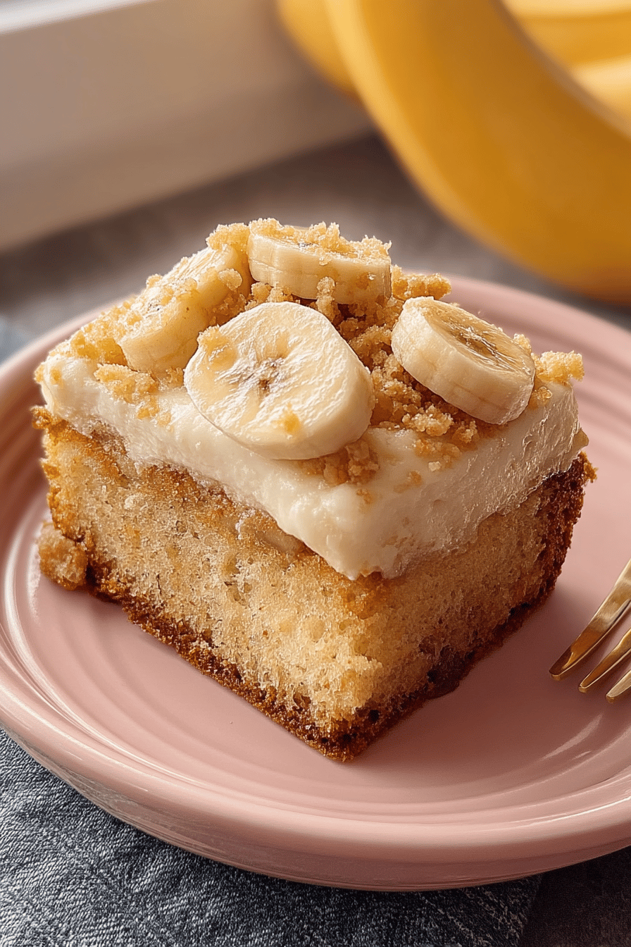 Banana Pudding Cake