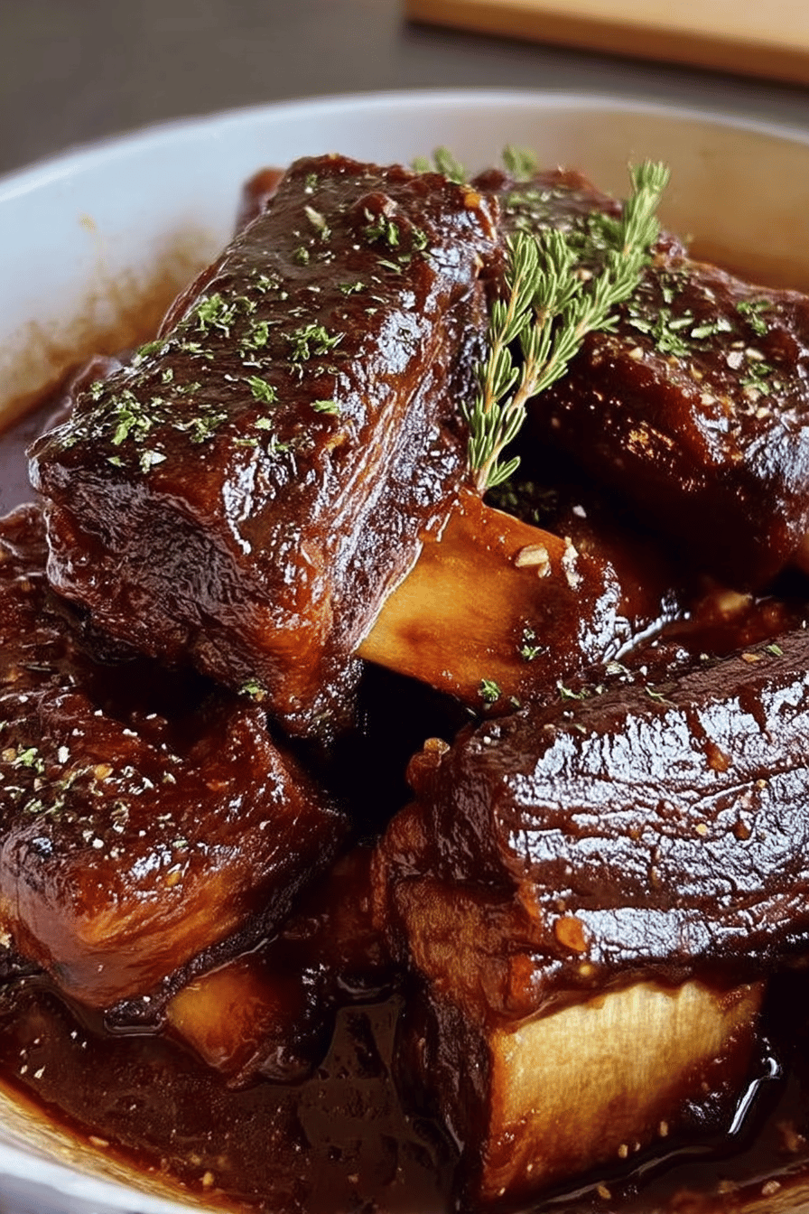 Braised Beef Short Ribs