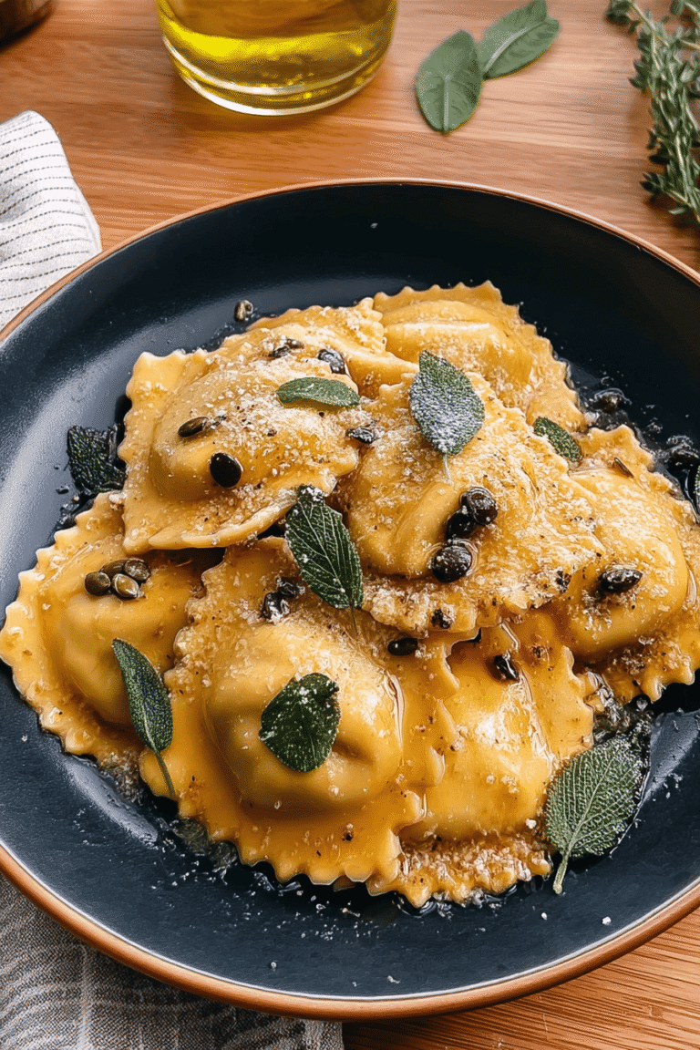 Butternut Squash Ravioli Simple Recipe Guide