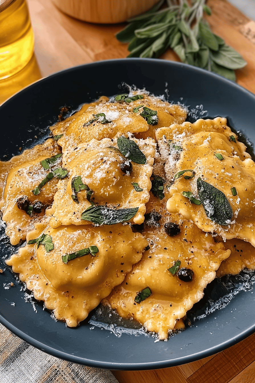 Butternut Squash Ravioli