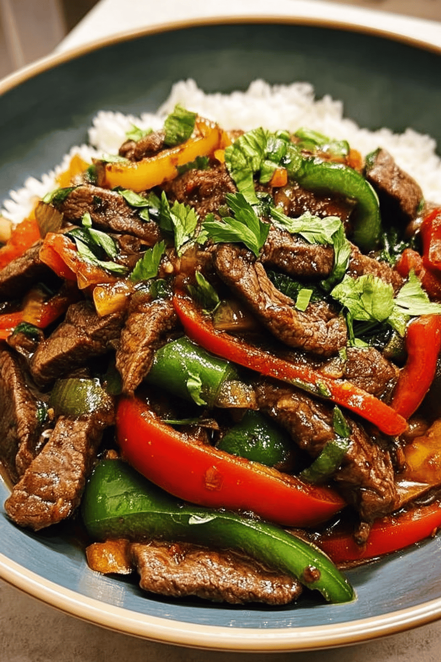 Chinese Pepper Steak