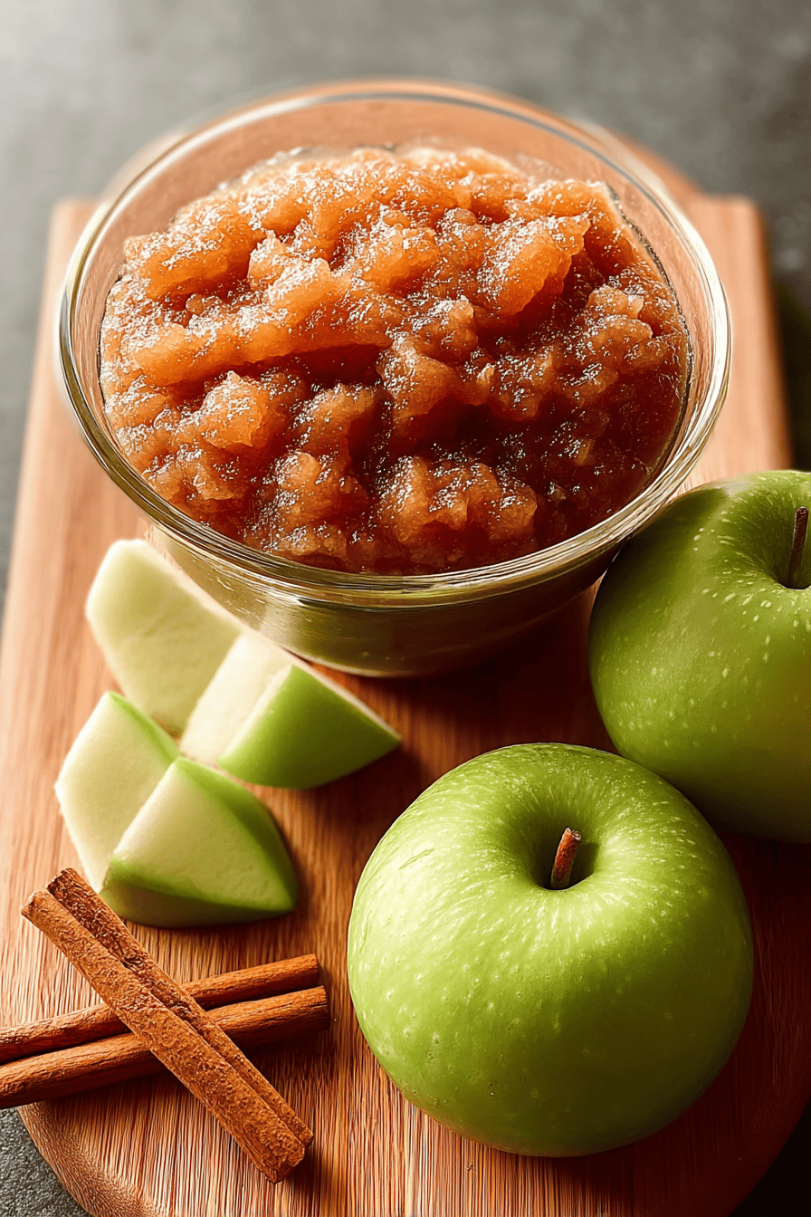 Chunky Cinnamon Applesauce Recipe