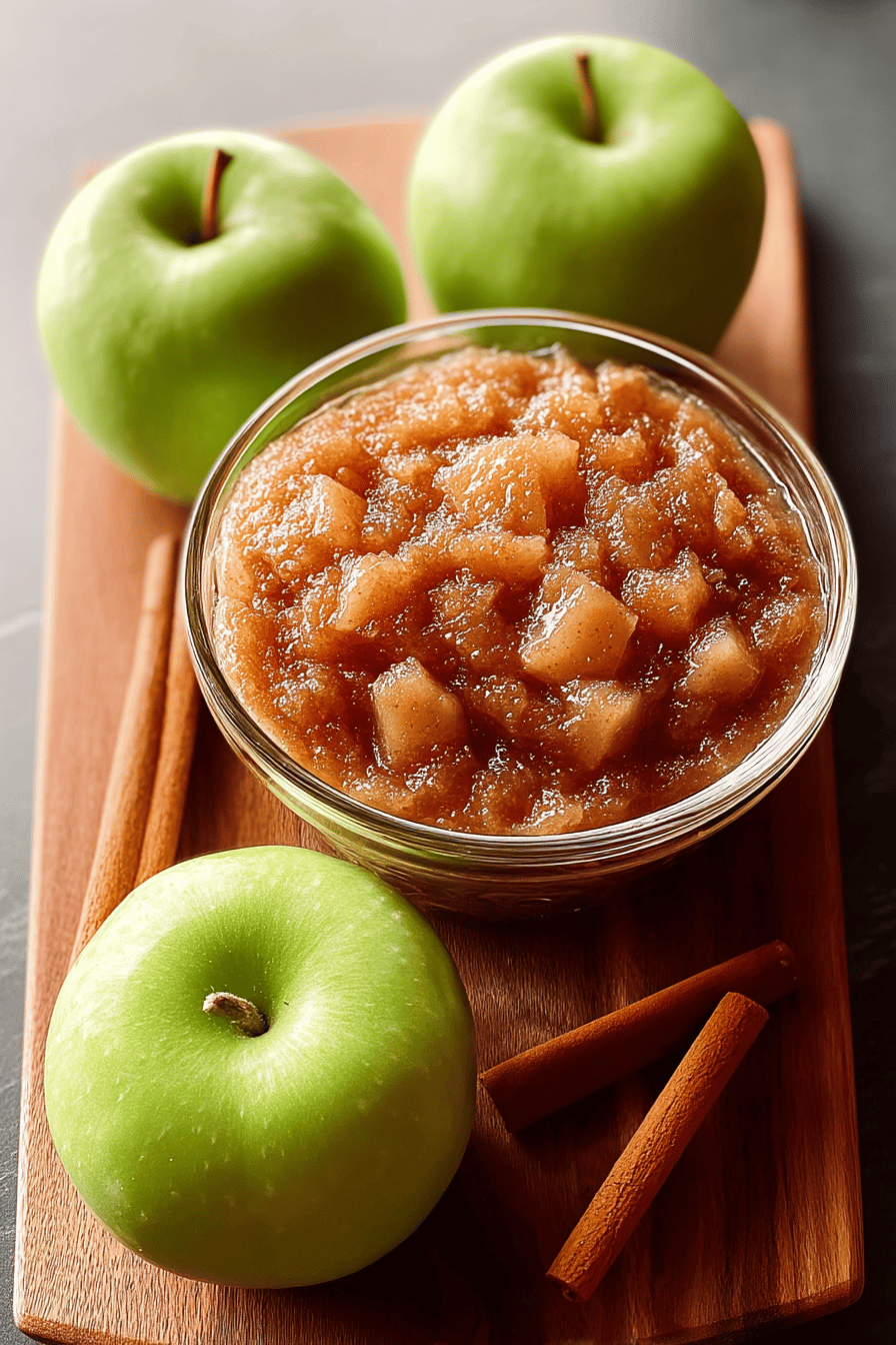 Chunky Cinnamon Applesauce Recipe