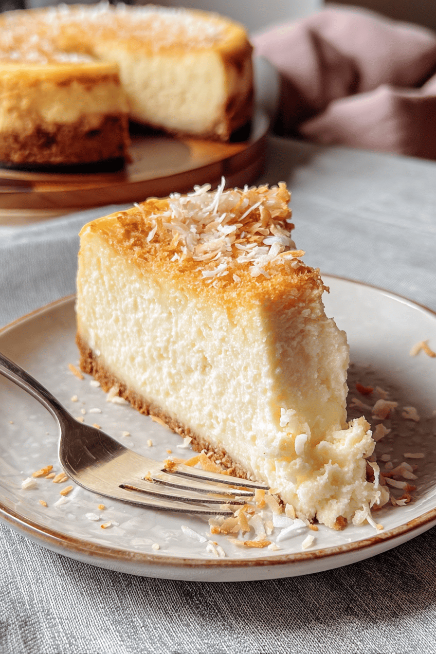 Coconut Cheesecake Recipe