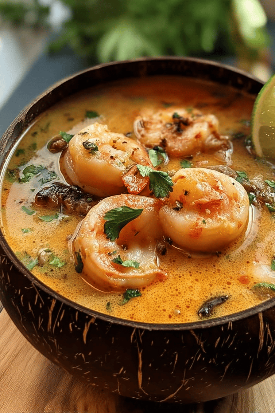 Coconut Shrimp Soup