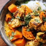 Coconut Turmeric Chicken with Sweet Potatoes and Crispy Shallot Oil 2.png