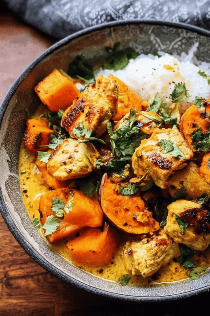Coconut Turmeric Chicken with Sweet Potatoes and Crispy Shallot Oil 2.png