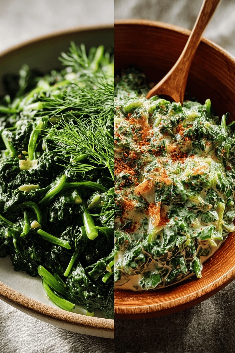 Creamed Kale Recipe