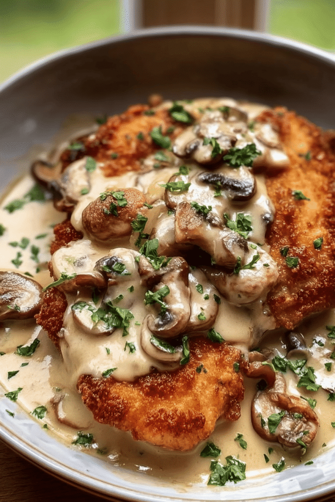 Crispy Chicken with Parmesan Mushroom Sauce 2.png