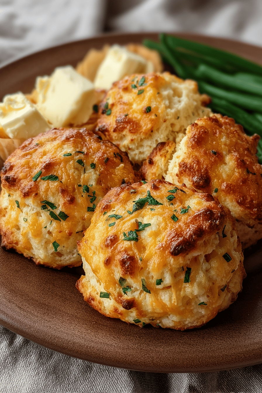 Garlic Cheddar Biscuits