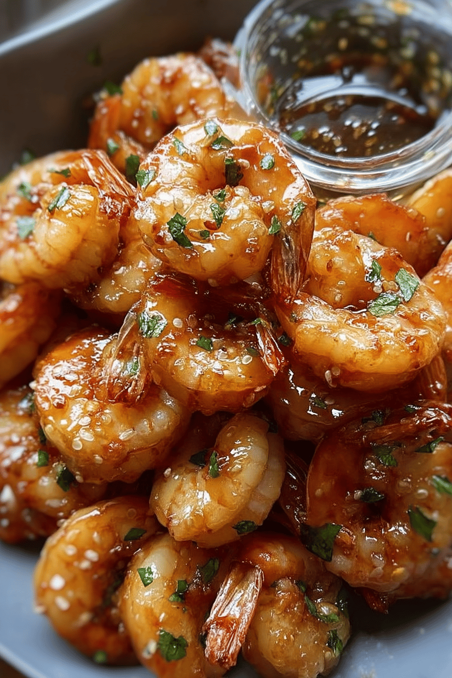Honey-Glazed Shrimp