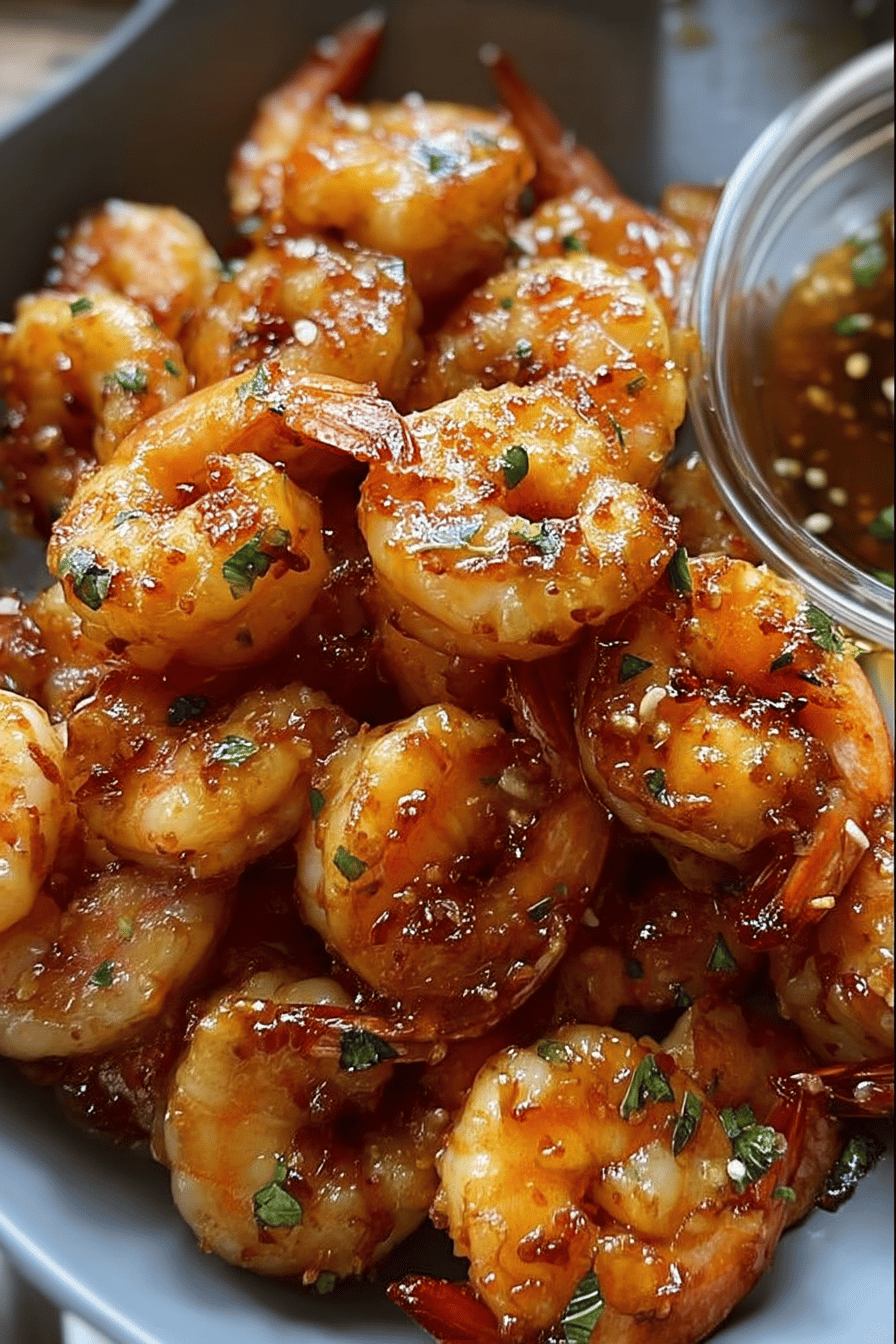 Honey-Glazed Shrimp