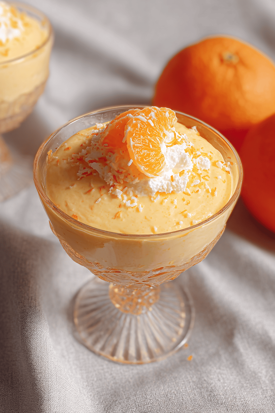 Mandarin Orange Mousse