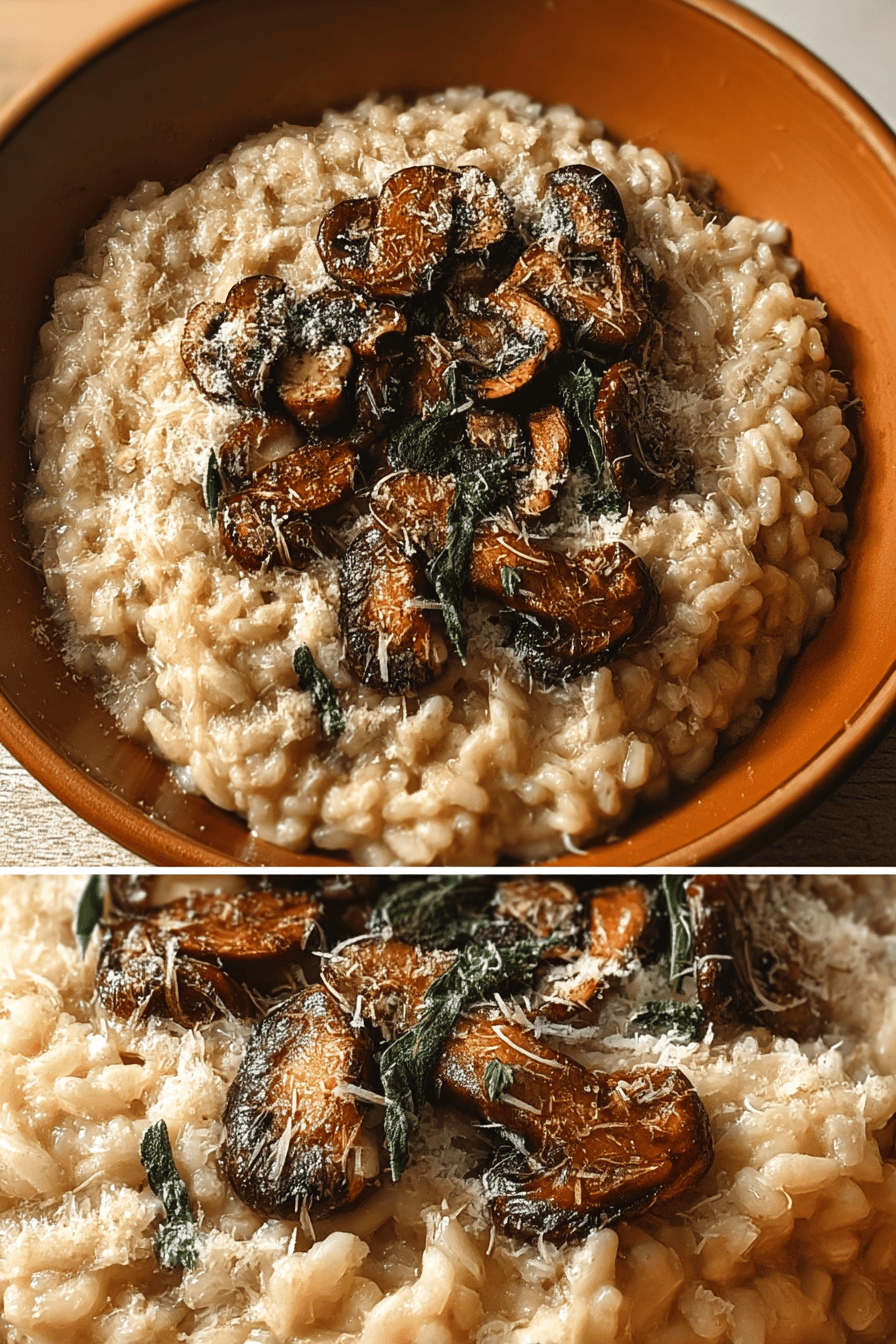 Mushroom Risotto Recipe