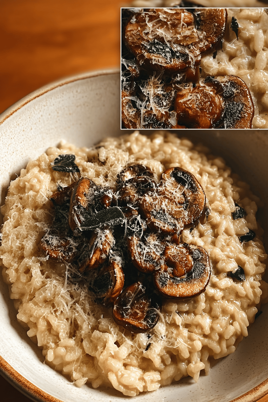 Mushroom Risotto Recipe
