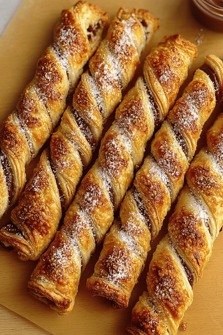 Nutella Pastry Twists