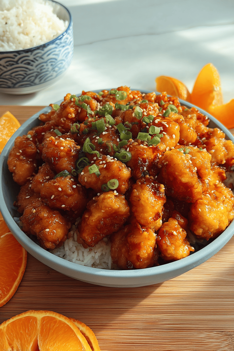 Orange Chicken Recipe