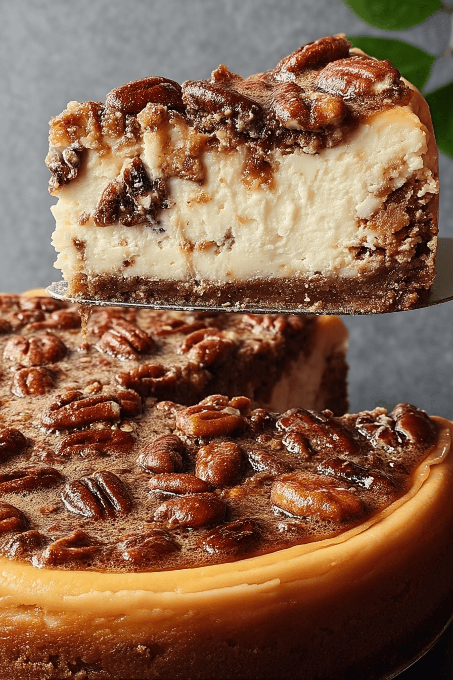 Pecan Pie Cheesecake