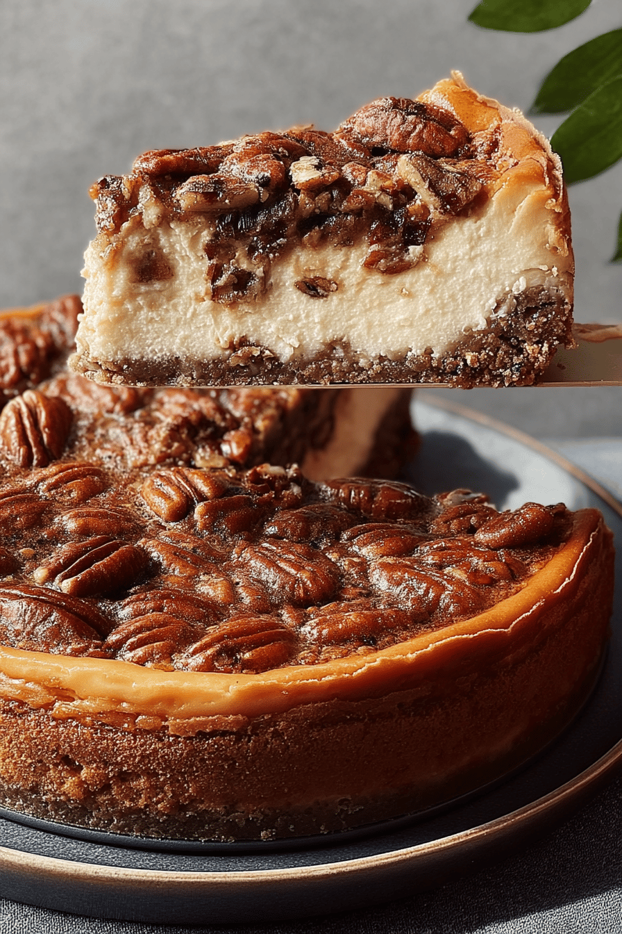 Pecan Pie Cheesecake